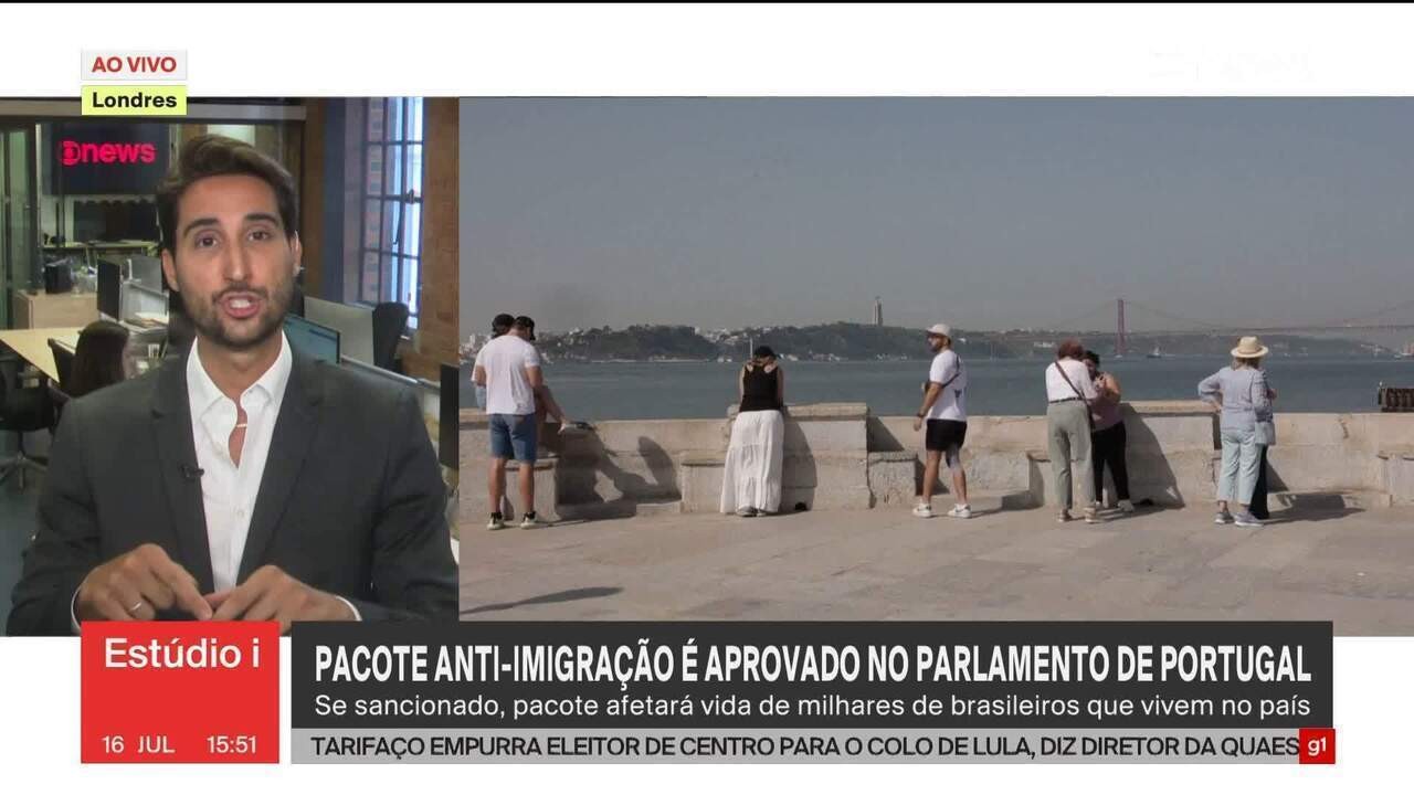 Portugal aprova pacote anti-imigração;  brasileiros estão entre os principais afetados