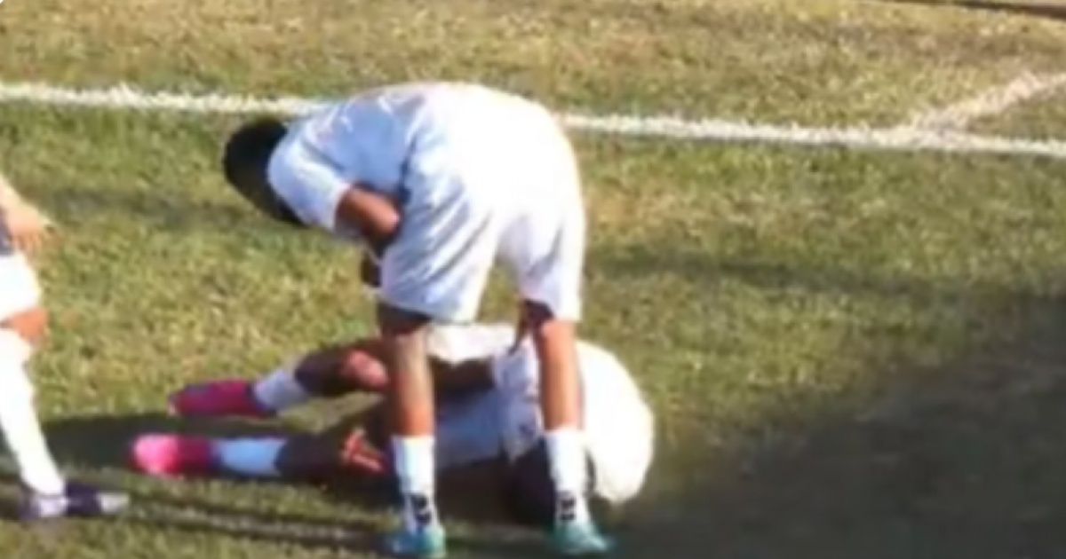 VÍDEO: Jogador do Grêmio Prudente se machuca ao comemorar gol no ‘estilo CR7’