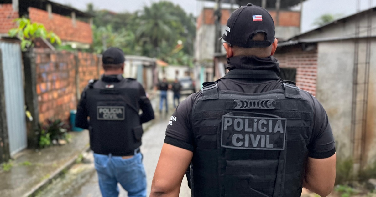 Polícia civil prende suspeito de tráfico de drogas em Simões Filho