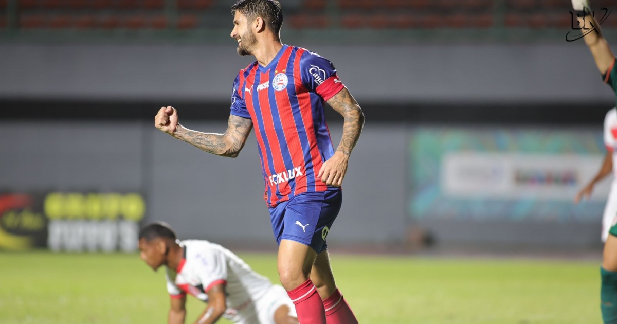Com show de Everaldo, Bahia vence o já rebaixado Atlético de Alagoinhas no Baianão