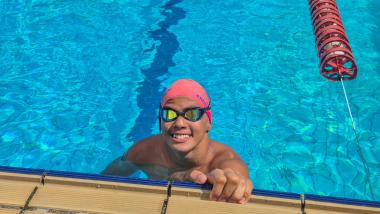 Promessa baiana de águas abertas, jovem de 12 anos disputa Brasileiro de olho em competição internacional